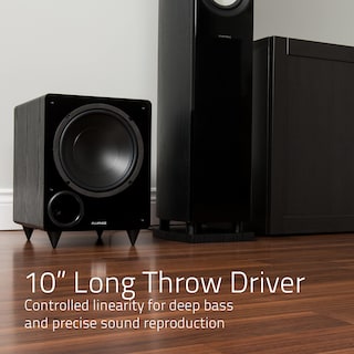 Foto 2 | Subwoofer Fluance Db10 De 25 Cm Con Puerto De Baja Frecuencia Y 200 W - Venta Internacional.