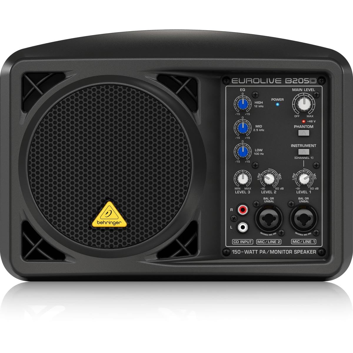 Foto 1 | Altavoz Con Alimentación Para Monitor Behringer Eurolive B205d, 150 W, 13,34 Cm - Venta Internacional.