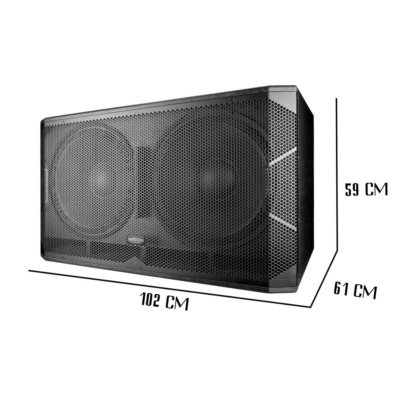 Foto 3 pulgar | Subwoofer Amplificado Doble 18 Dsp 800w Prometheus Steelpro