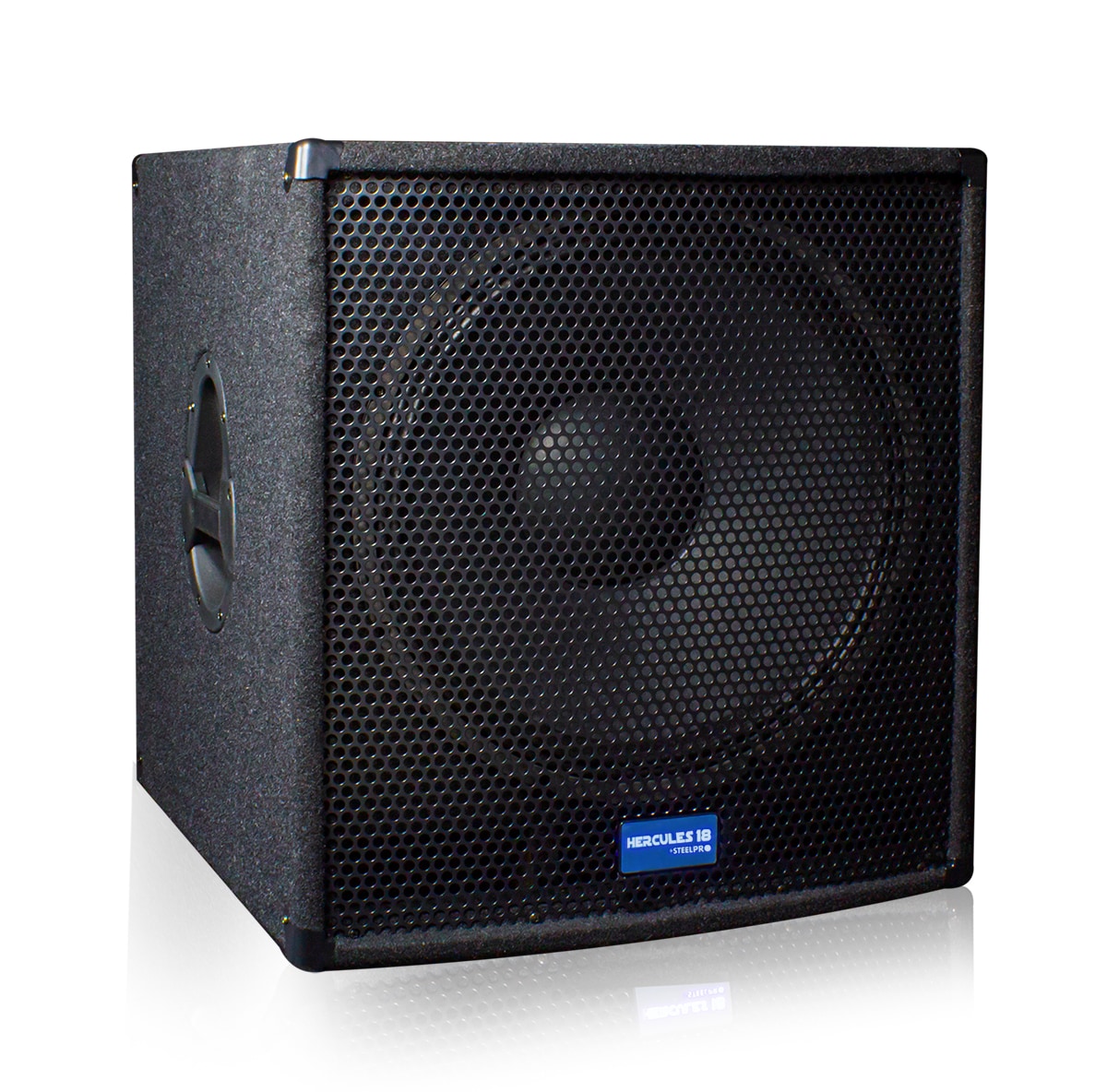 Bocina Steelpro Hercules-18 Crossover Integrado Color Negro $10,092