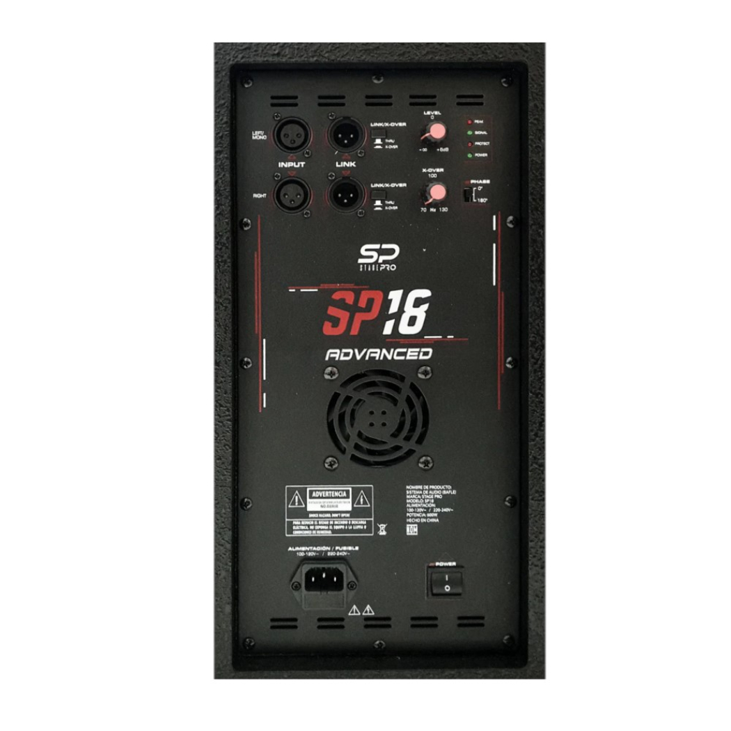 Foto 4 | Subwoofer Activo Alienpro Sp18 Advance  600w Rms  18 Pulgadas  Clase D.