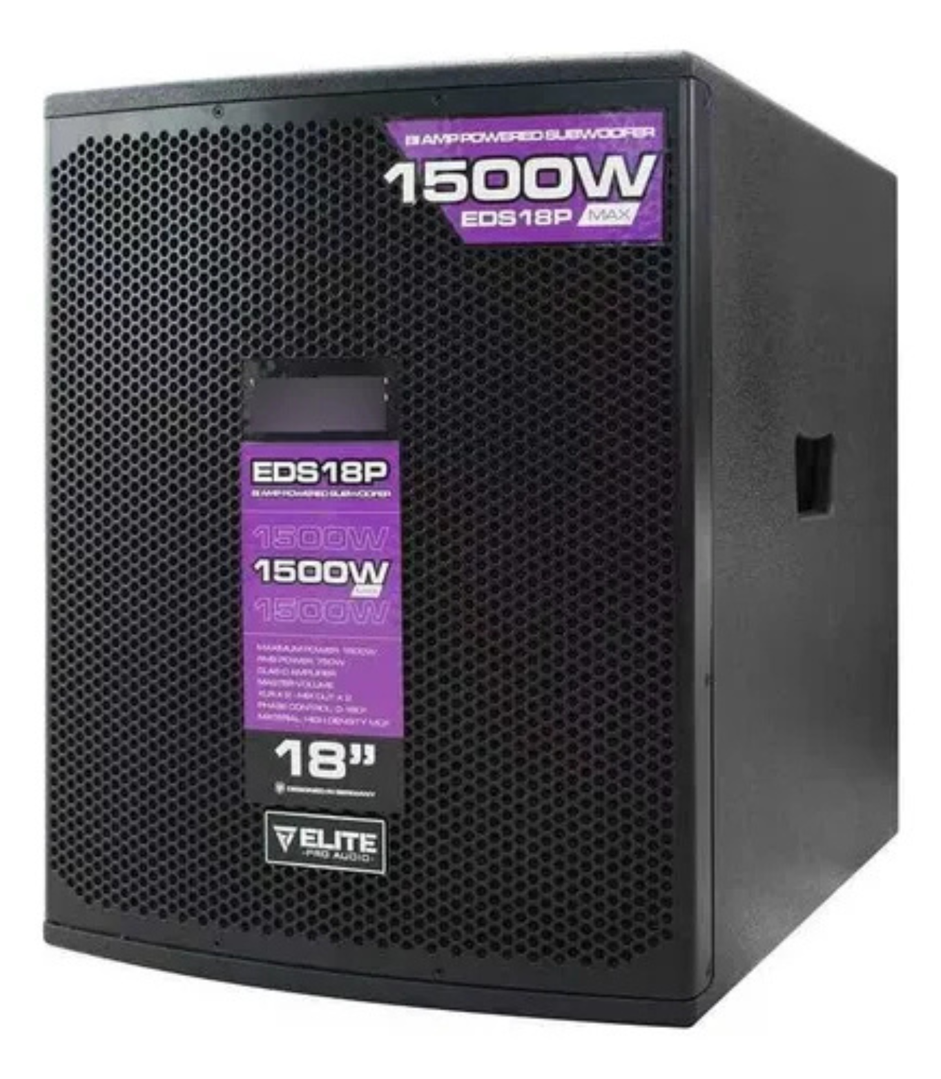 Foto 4 pulgar | Bocina Subwoofer Elite Eds18p 1500w. Dj Audio Profesional!