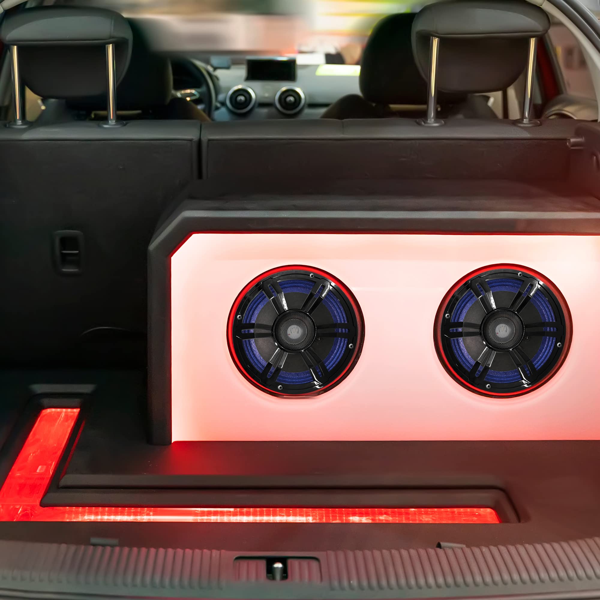 Foto 8 pulgar | Altavoz Pyle Para Coche  Subwoofer De 6 5 Pulgadas  150 W  4 Ohmios  Negro/azul - Venta Internacional.
