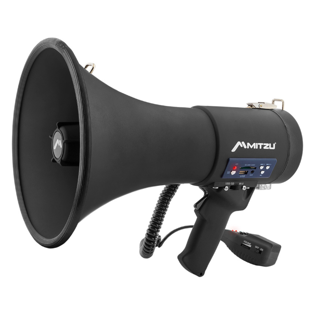 Foto 2 pulgar | Megáfono Mitzu Meg-670bk Recargable 250w