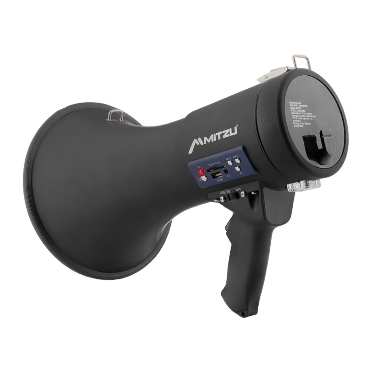 Foto 4 pulgar | Megáfono Mitzu Meg-670bk Recargable 250w