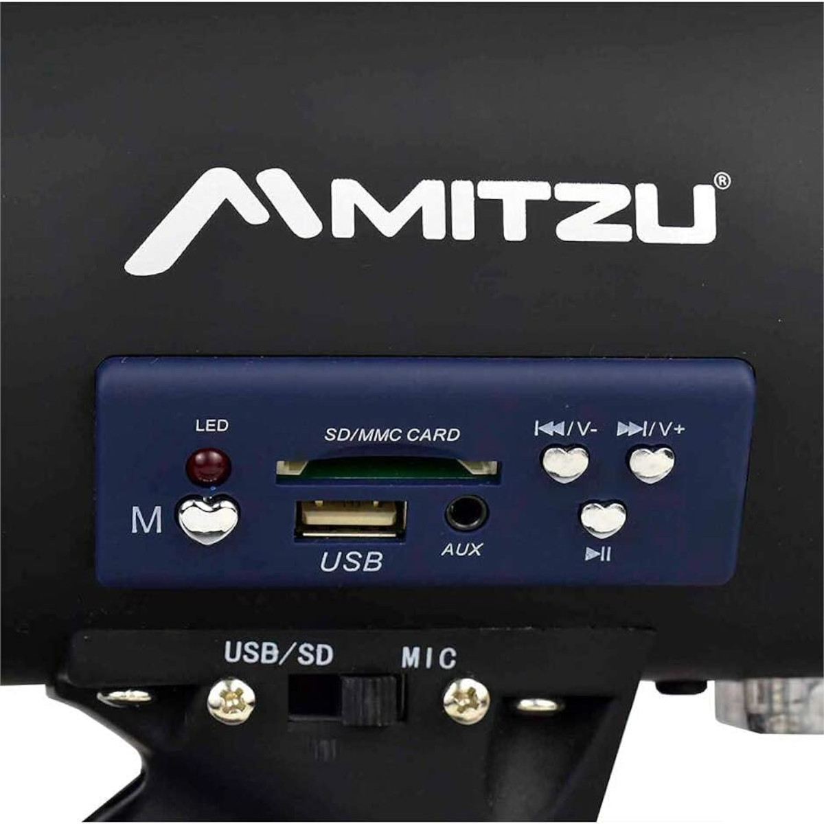 Foto 5 pulgar | Megáfono Mitzu Meg-670bk Recargable 250w