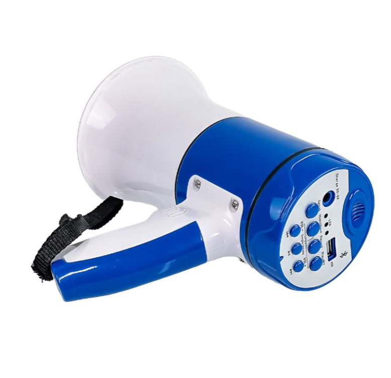 Foto 3 pulgar | Megáfono De Mano Recargable Bluetooth  Ms-meg16013