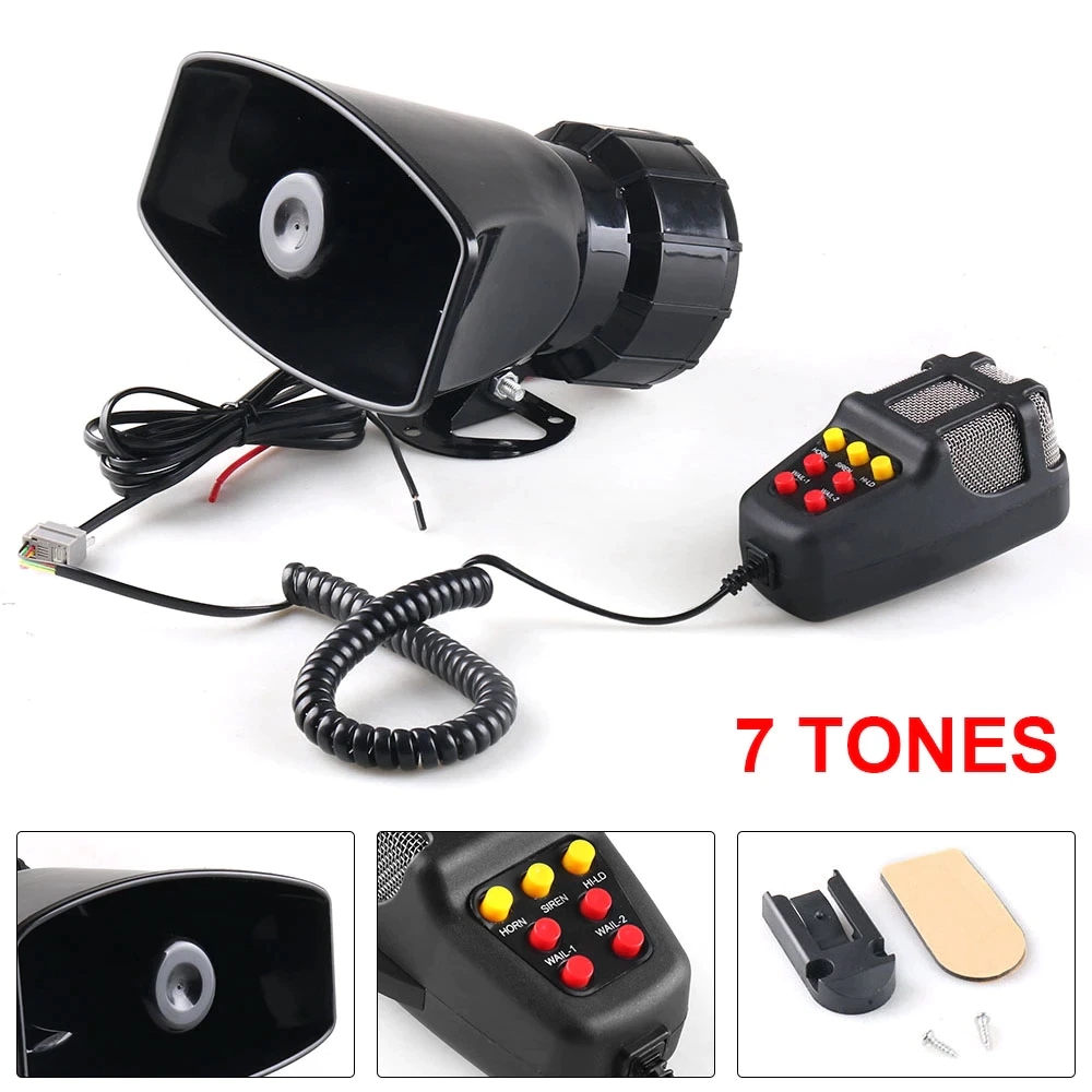 Foto 3 pulgar | Megáfono 12v 100w Sirena Policial Carabinero Auto Mot - Venta Internacional