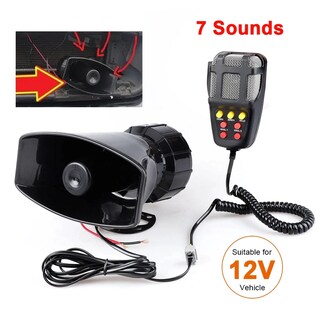 Foto 3 | Megáfono 12v 100w Sirena Policial Carabinero Auto Mot - Venta Internacional