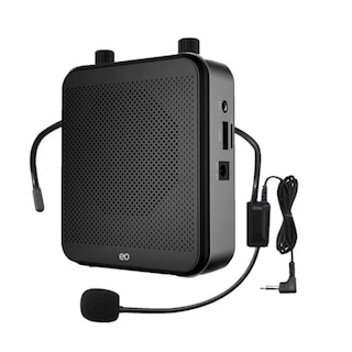 Foto 1 | Amplificador De Voz Portátil Recargable Audio Bluetooth Eo Safe Imports Esi-16151-1 Negro