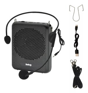Foto 1 | Mini Amplificador De Voz Digital Portátil 8w Negro Belug