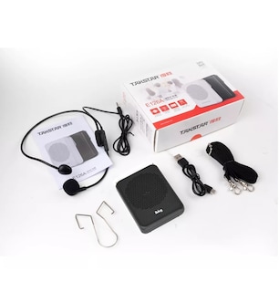Foto 5 | Mini Amplificador De Voz Digital Portátil 8w Negro Belug