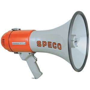 Foto 3 pulgar | Megáfono Speco Er370 Deluxe Con Sirena 16w - Rojo/gris - Venta Internacional.