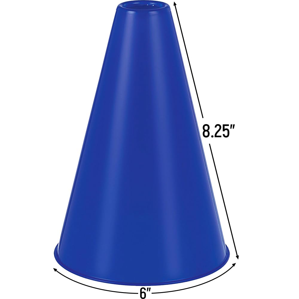 Foto 3 pulgar | Megáfono Amscan De Plástico Azul, Ecológico Y Duradero, 240 Ml - Venta Internacional.