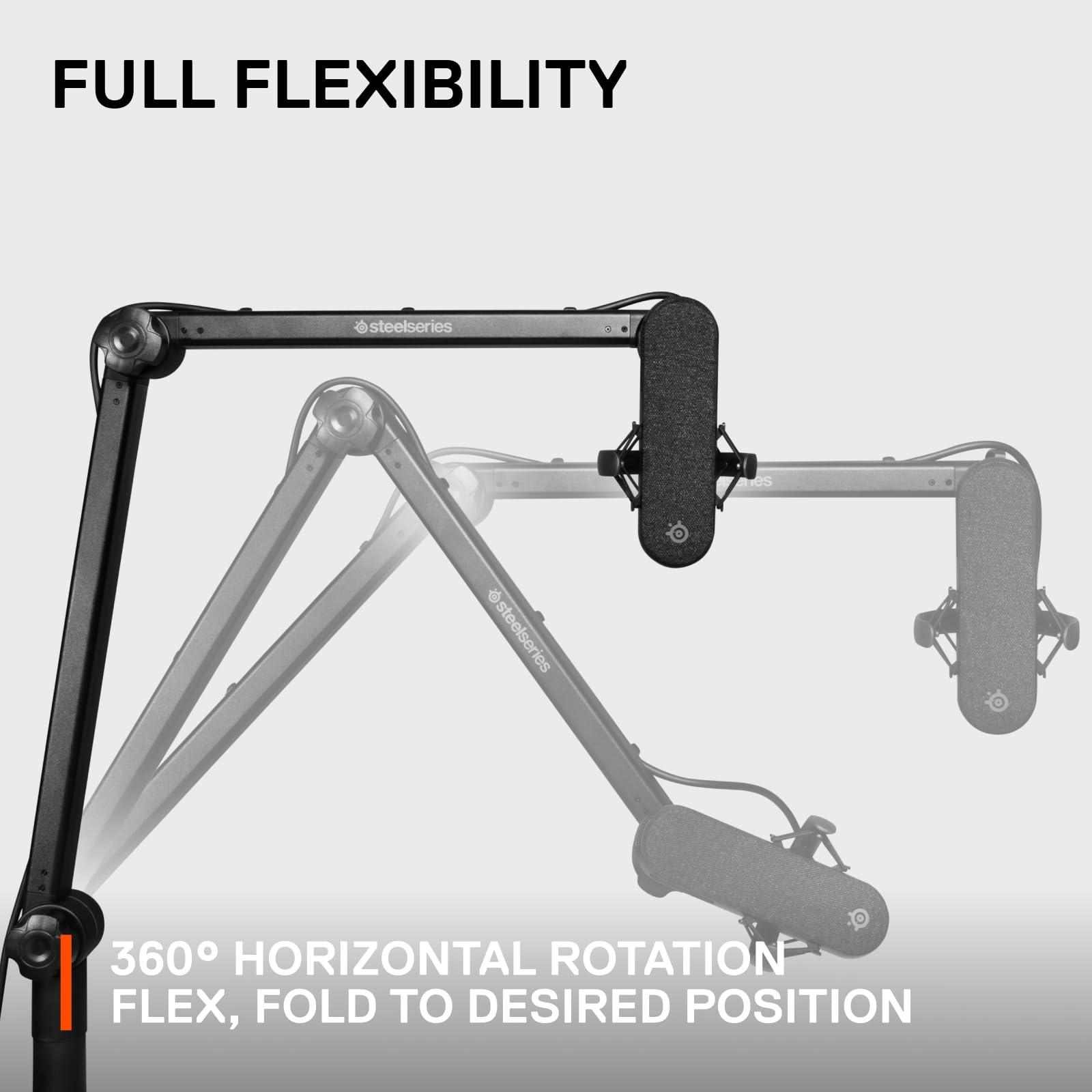 Foto 4 | Mic Boom Arm Steelseries Alias/alias Pro Para Juegos - Venta Internacional.