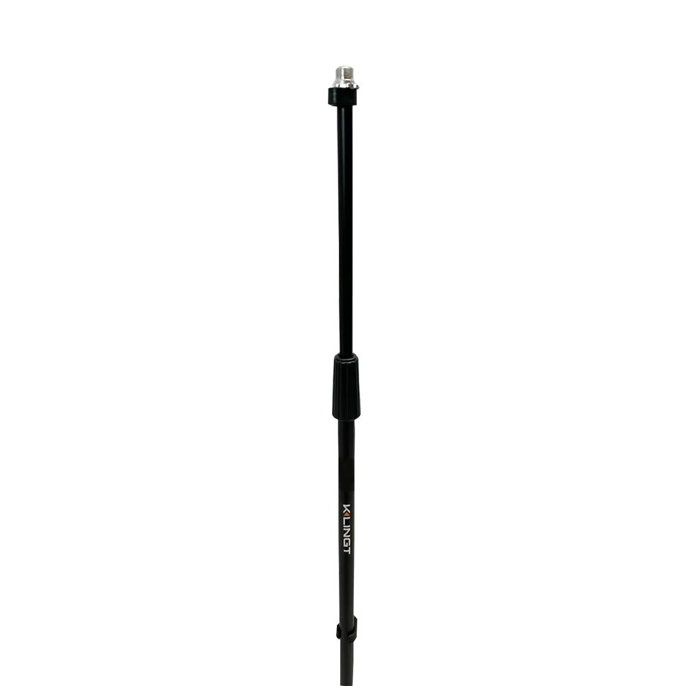 Foto 3 pulgar | Atril Para Micrófono Klingt Klt 066 Microphone Stand Color Negro Recto