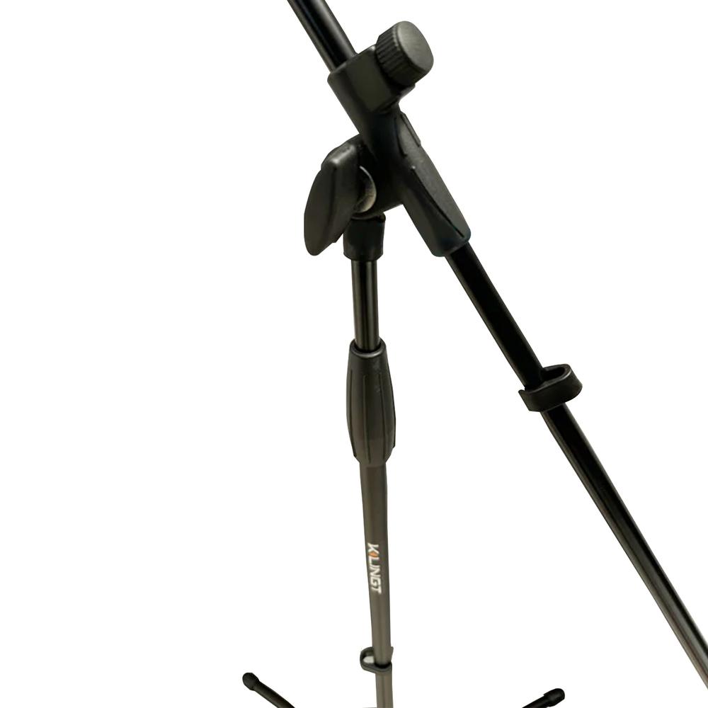 Foto 4 | Atril Para Micrófono Klingt Klt 210 Microphone Stand Color Negro Con Boom