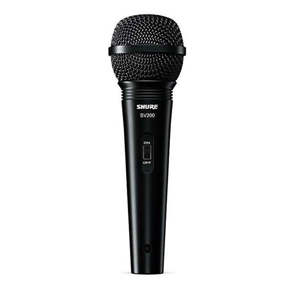 Foto 2 pulgar | Micrófono para Voz Shure con Interruptor de Encendido Negro