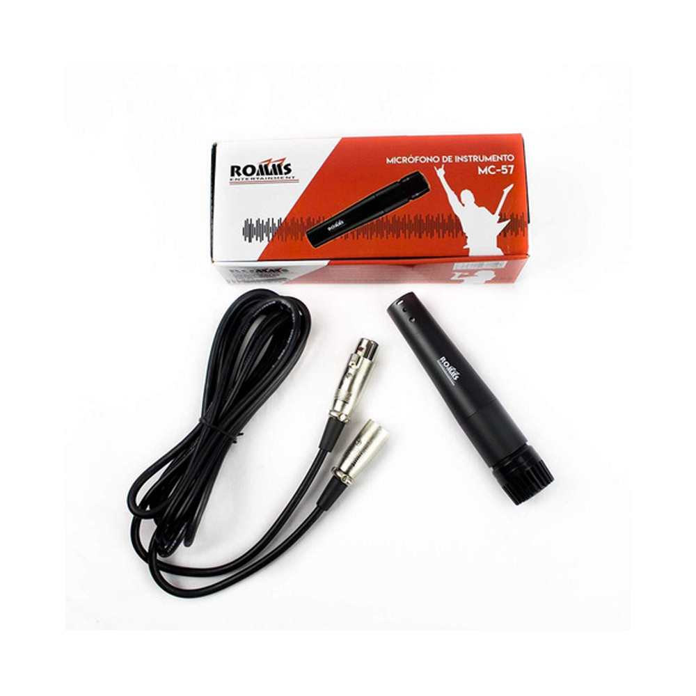 Foto 2 | Micrófono Cardioide Alámbrico Xlr Romms Negro