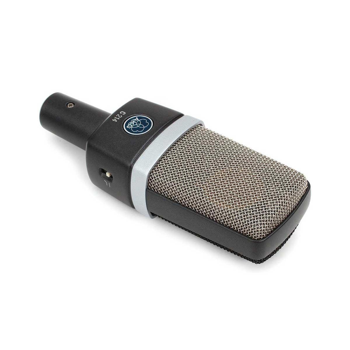 Foto 4 pulgar | Micrófono para Estudio AKG C214 color Negro