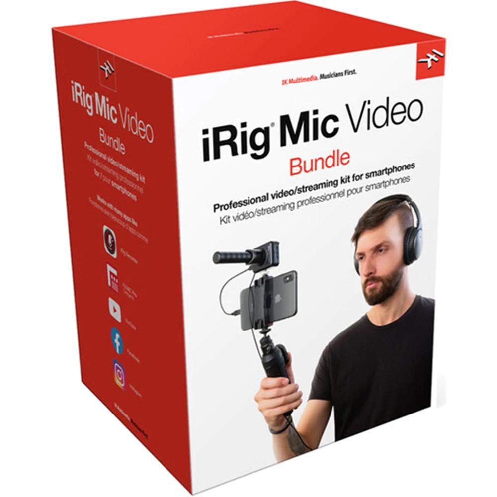 Foto 2 pulgar | Paquete Grabación Ik Multimedia Irig Mic Video Bundle Negro para Video