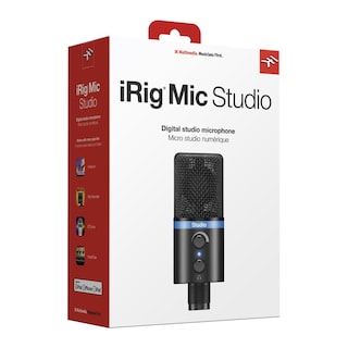 Foto 3 | Micrófono De Condensador Irig Mic Studio Bk Ik Multimedia Color Negro Micro Usb