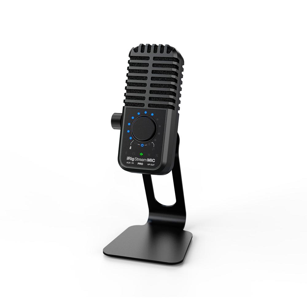 Foto 1 | Micrófono Multipatrón Con Interface De Audio Integrada Ik Multimedia Irig Stream Mic Pro Color Plateado Portátil