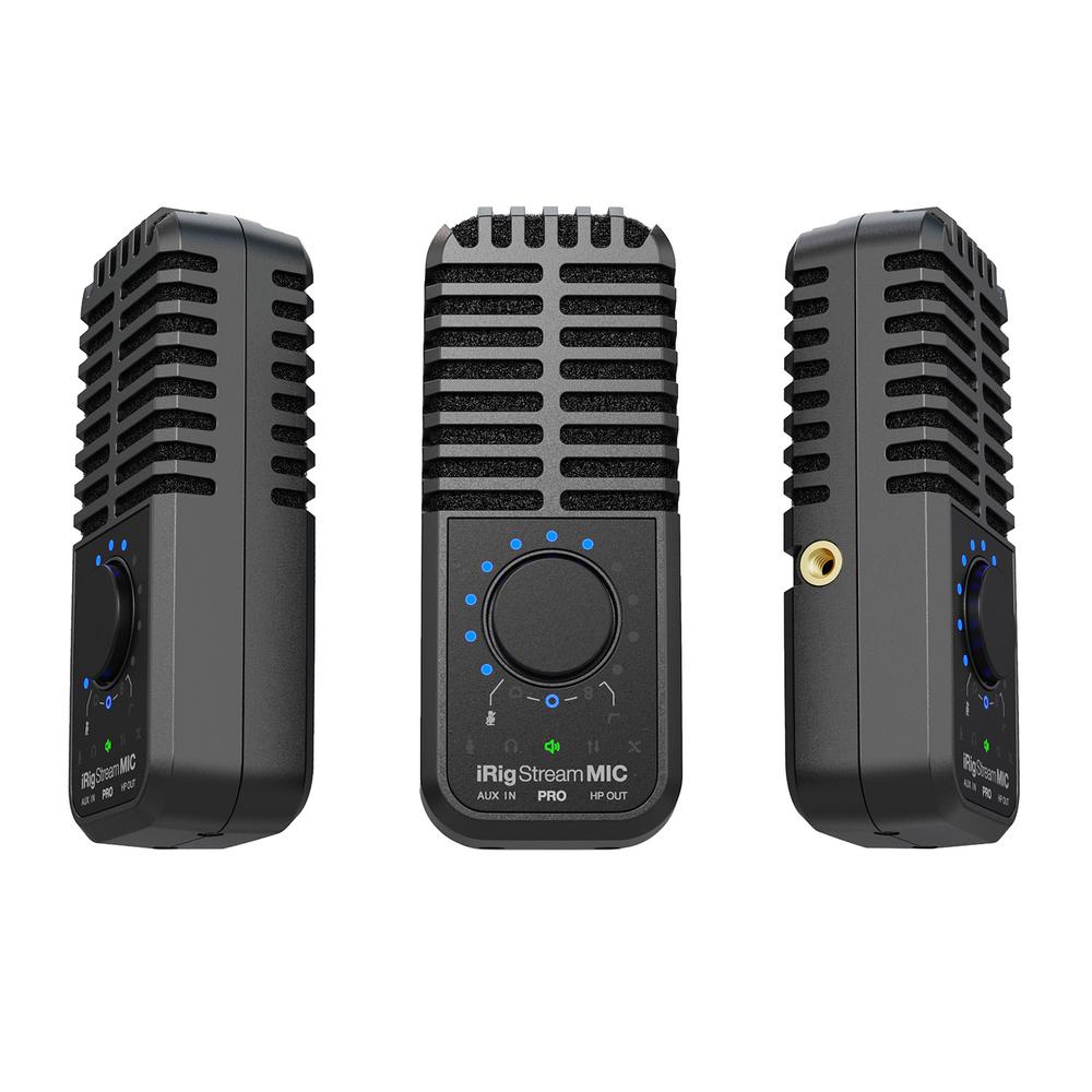 Foto 4 pulgar | Micrófono Multipatrón Con Interface De Audio Integrada Ik Multimedia Irig Stream Mic Pro Color Plateado Portátil