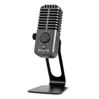 Foto 2 | Micrófono Multipatrón con Interface de Audio Integrada Ik Multimedia Irig Stream Mic Usb Plateado Portátil