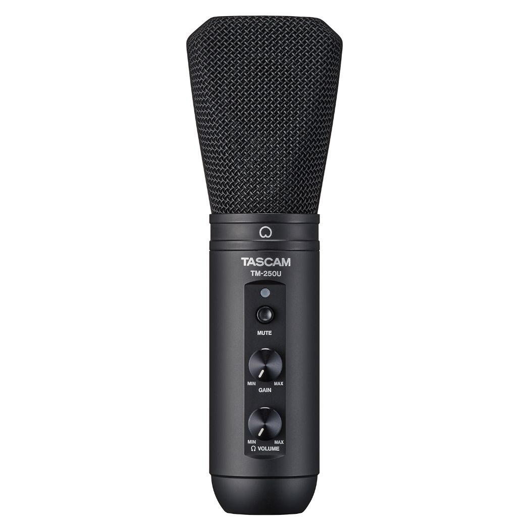 Foto 1 | Micrófono para Pódcast Tascam TM-250U Negro Condensador USB