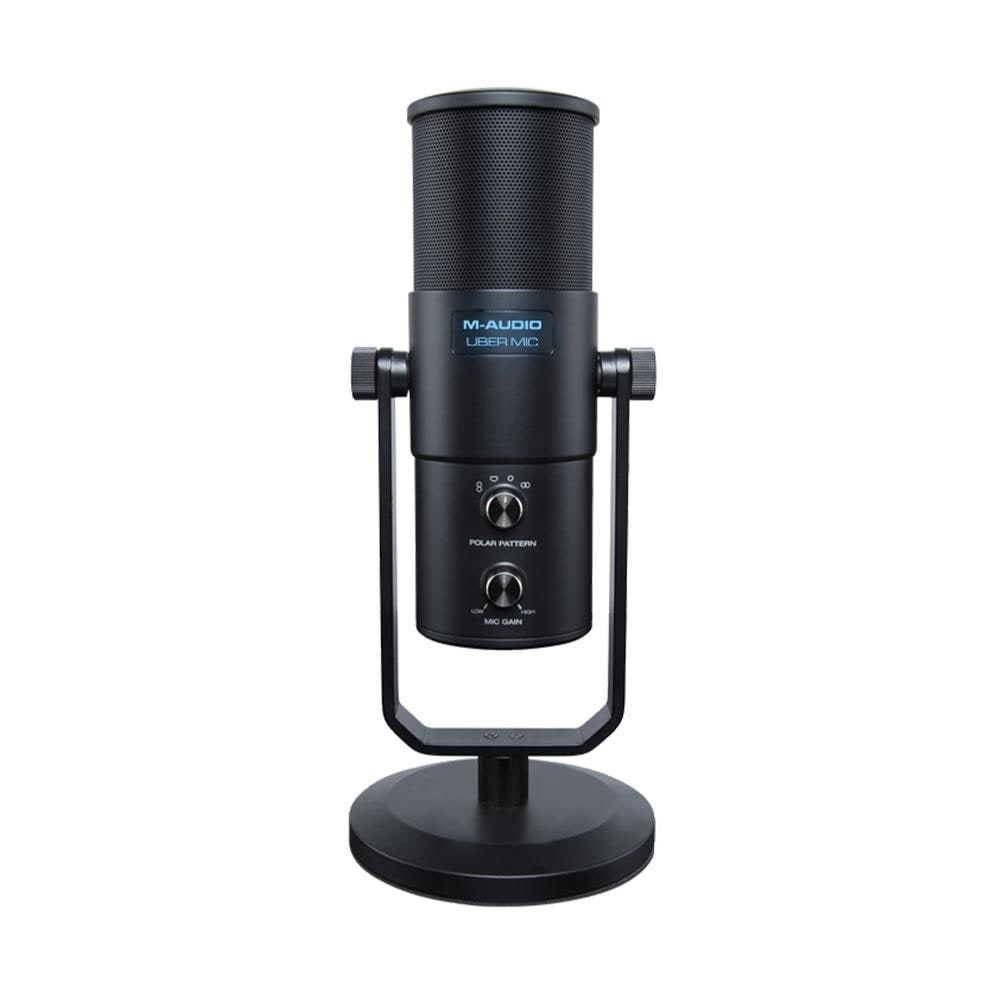 Micrófono  Usb M-audio Uber Mic Color Negro De Condensador $4,105