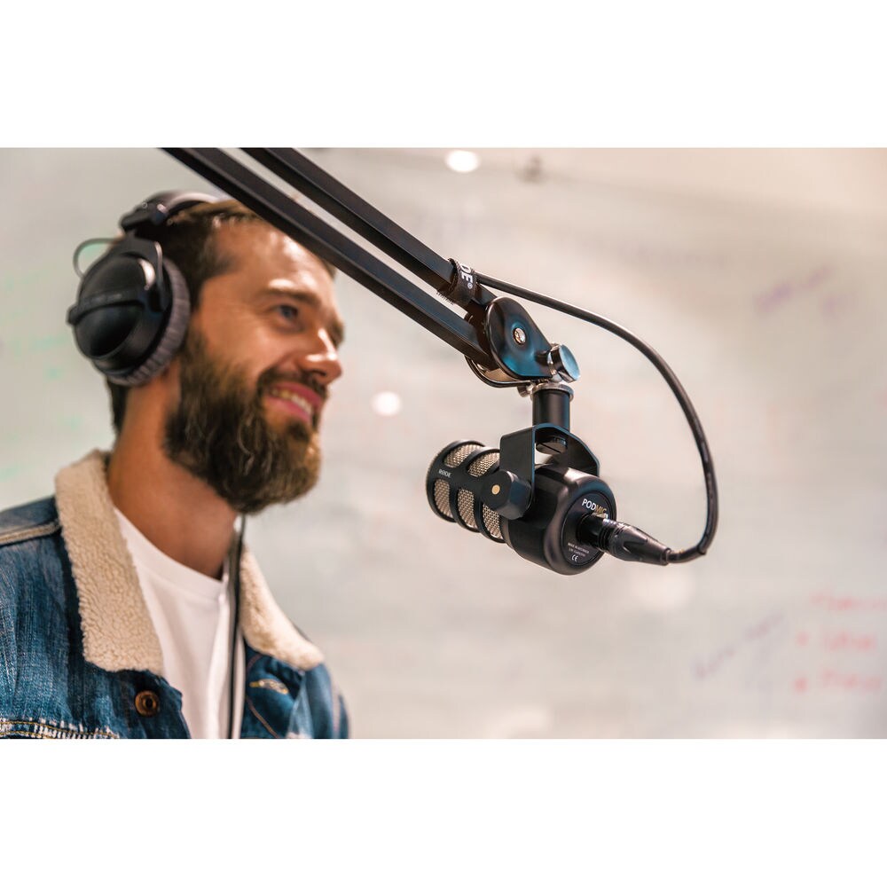 Microfono Podmic Rode Micrófono De Podcasting Dinámico $4,212