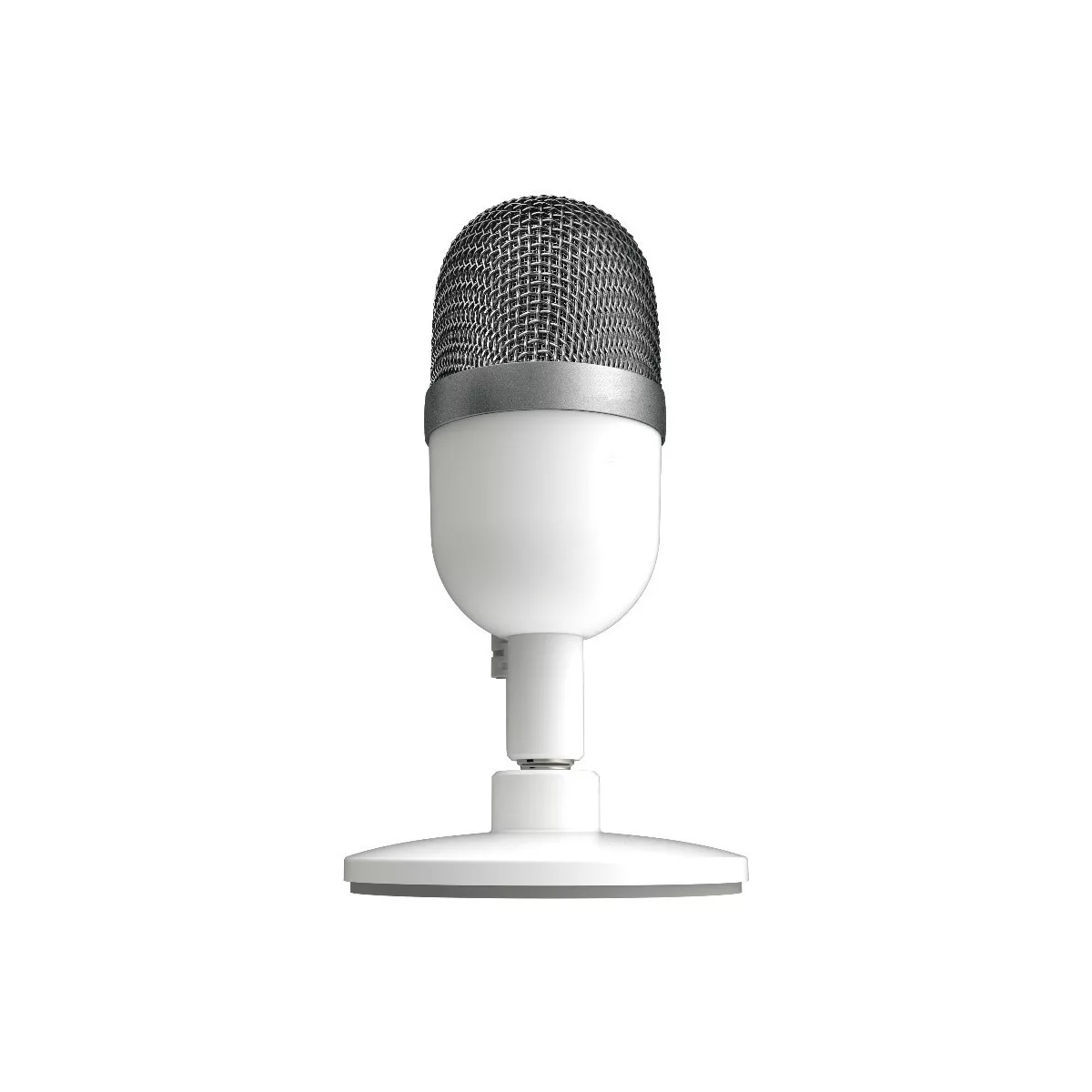 Micrófono Mini para Stream Podcast Eo Safe Imports Esi-14644 Blanco