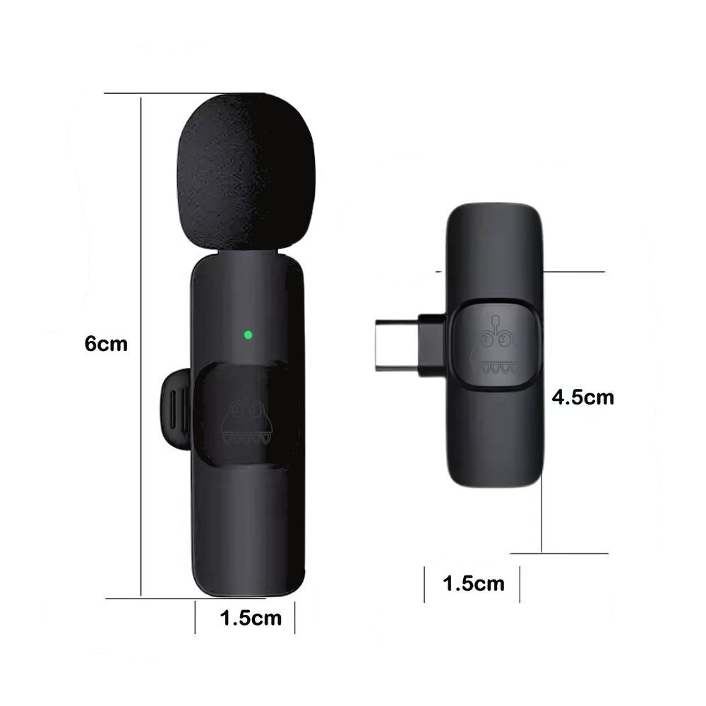 Foto 3 | Duo De Micrófonos Gadgets&fun De Solapa Inalámbricos Para Iphone, Ipad Y Android