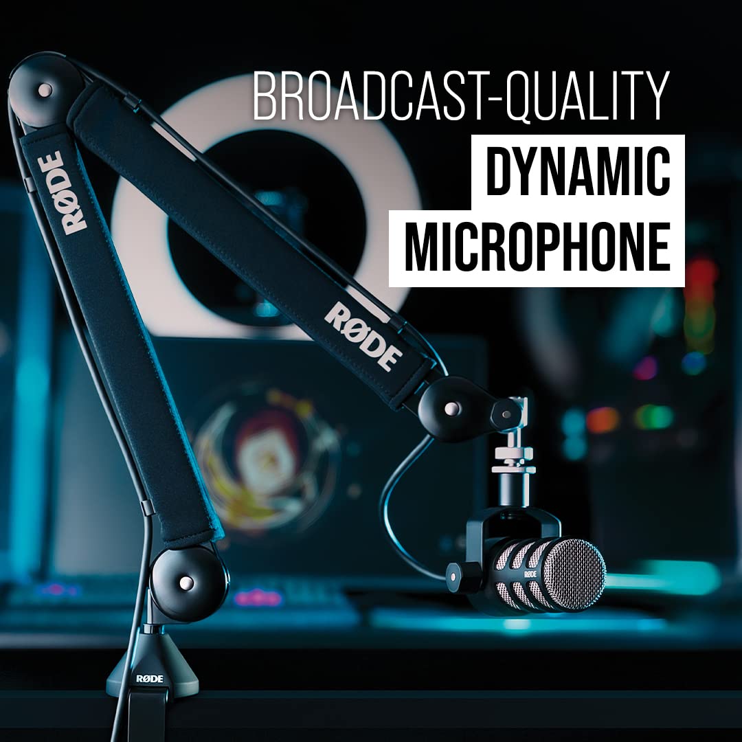 Foto 3 pulgar | Micrófono Rode Podmic Cardioid Dynamic Broadcast Negro - Venta Internacional.