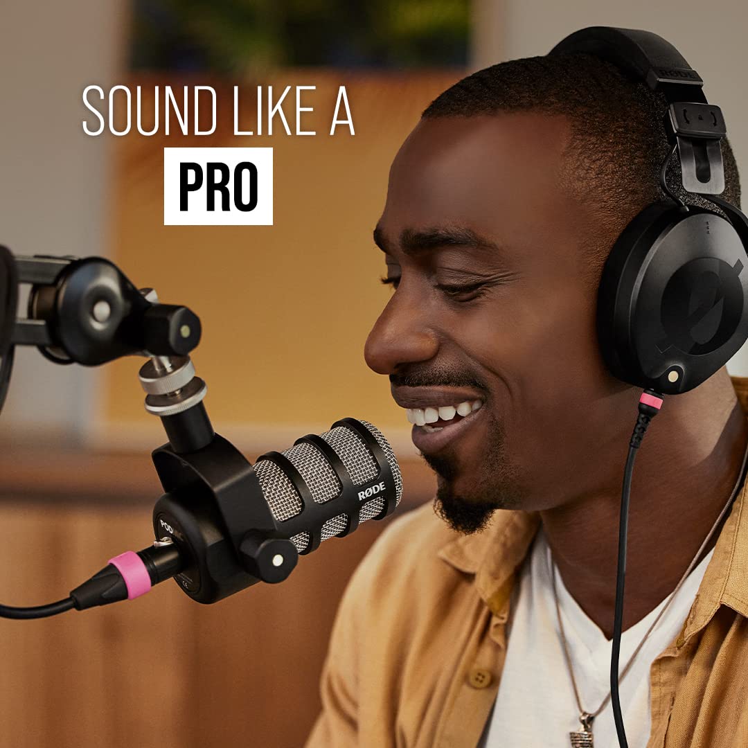 Foto 6 | Micrófono Rode Podmic Cardioid Dynamic Broadcast Negro - Venta Internacional.