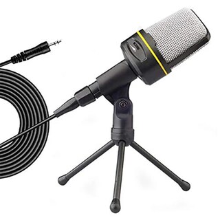 Foto 1 | Micrófono Condensador 920b Brandtrendy Semiprofesional Para Pc Y Móviles Con Tripié, Color Oscuro
