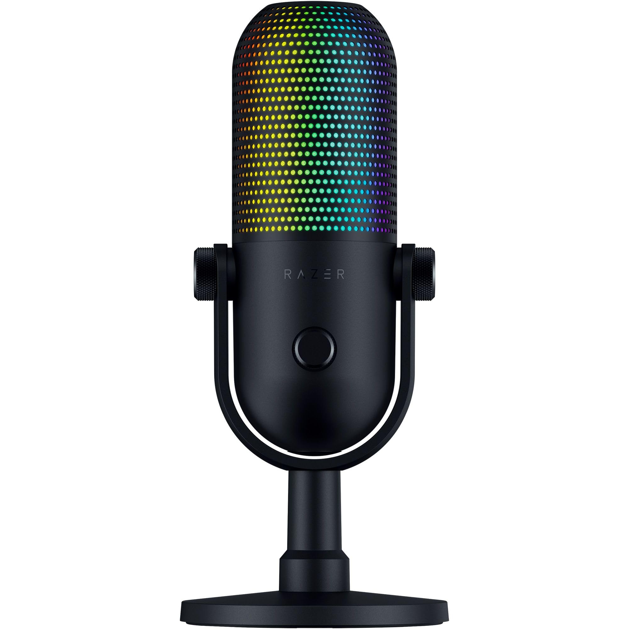 Micrófono Usb Razer Seiren V3 Chroma Rgb Con Transmisión Y Juego - Venta Internacional.