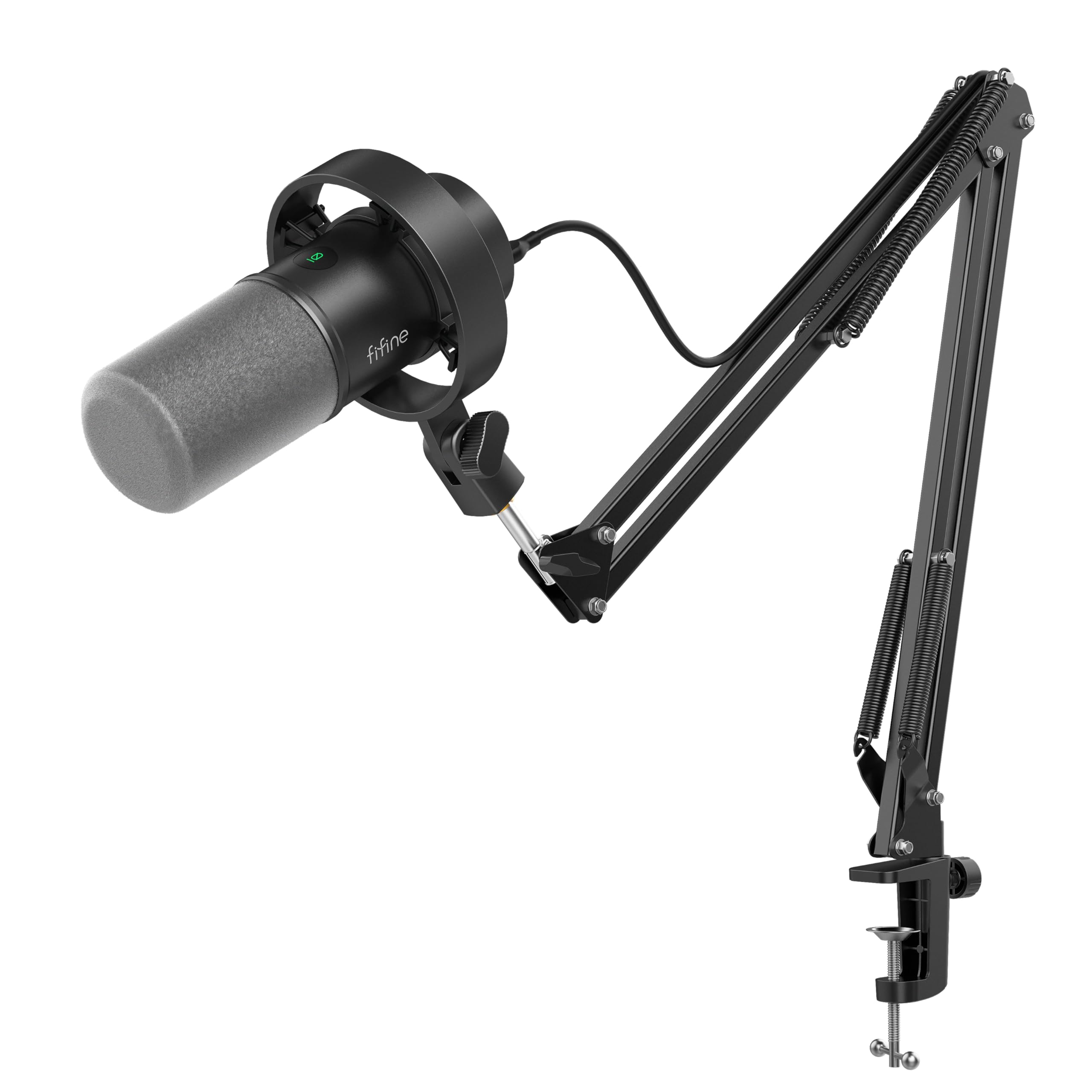Foto 2 pulgar | Kit De Micrófonos Para Podcasts Fifine K688 Usb/xlr Dynamic Con Boom Arm - Venta Internacional.