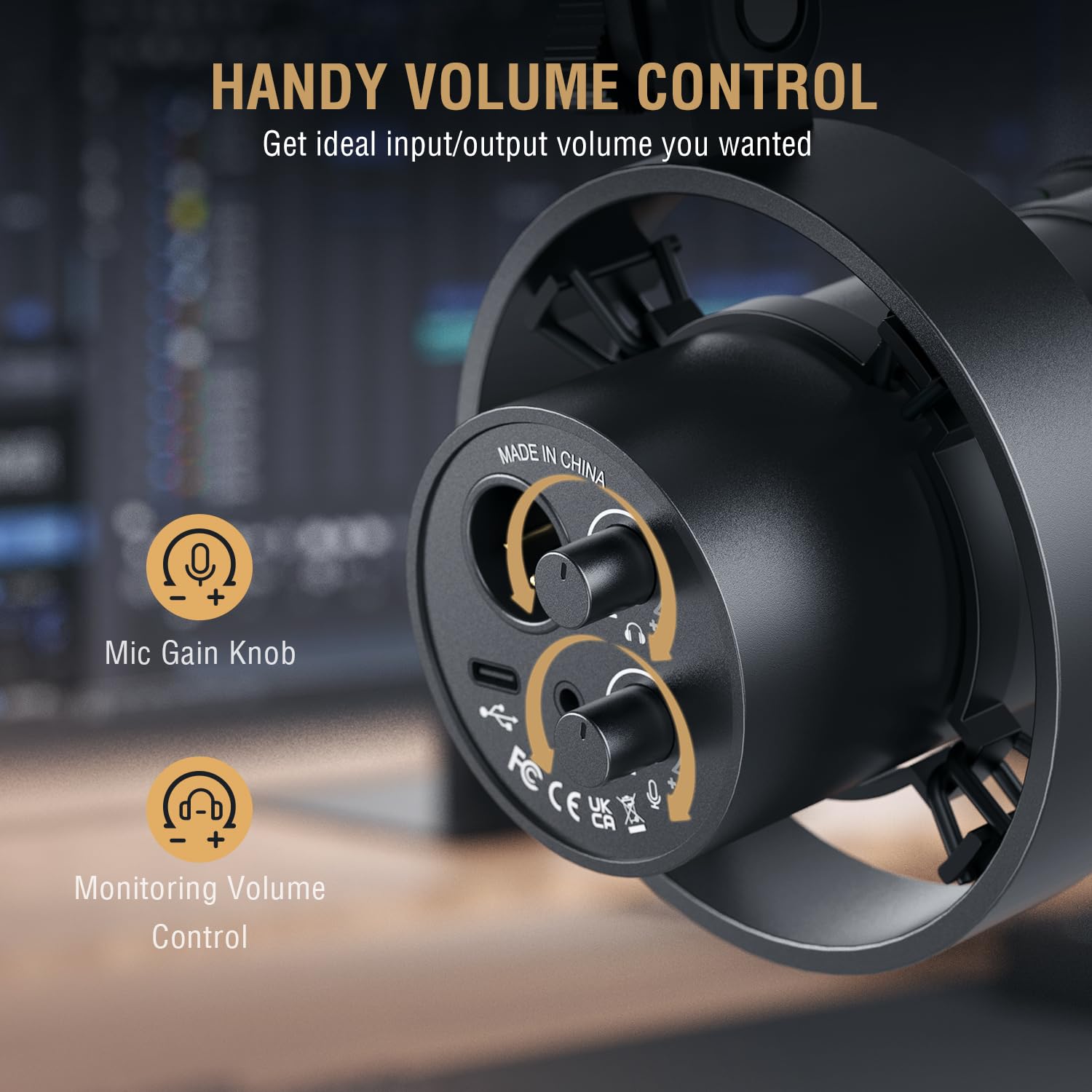 Foto 4 | Kit De Micrófonos Para Podcasts Fifine K688 Usb/xlr Dynamic Con Boom Arm - Venta Internacional.