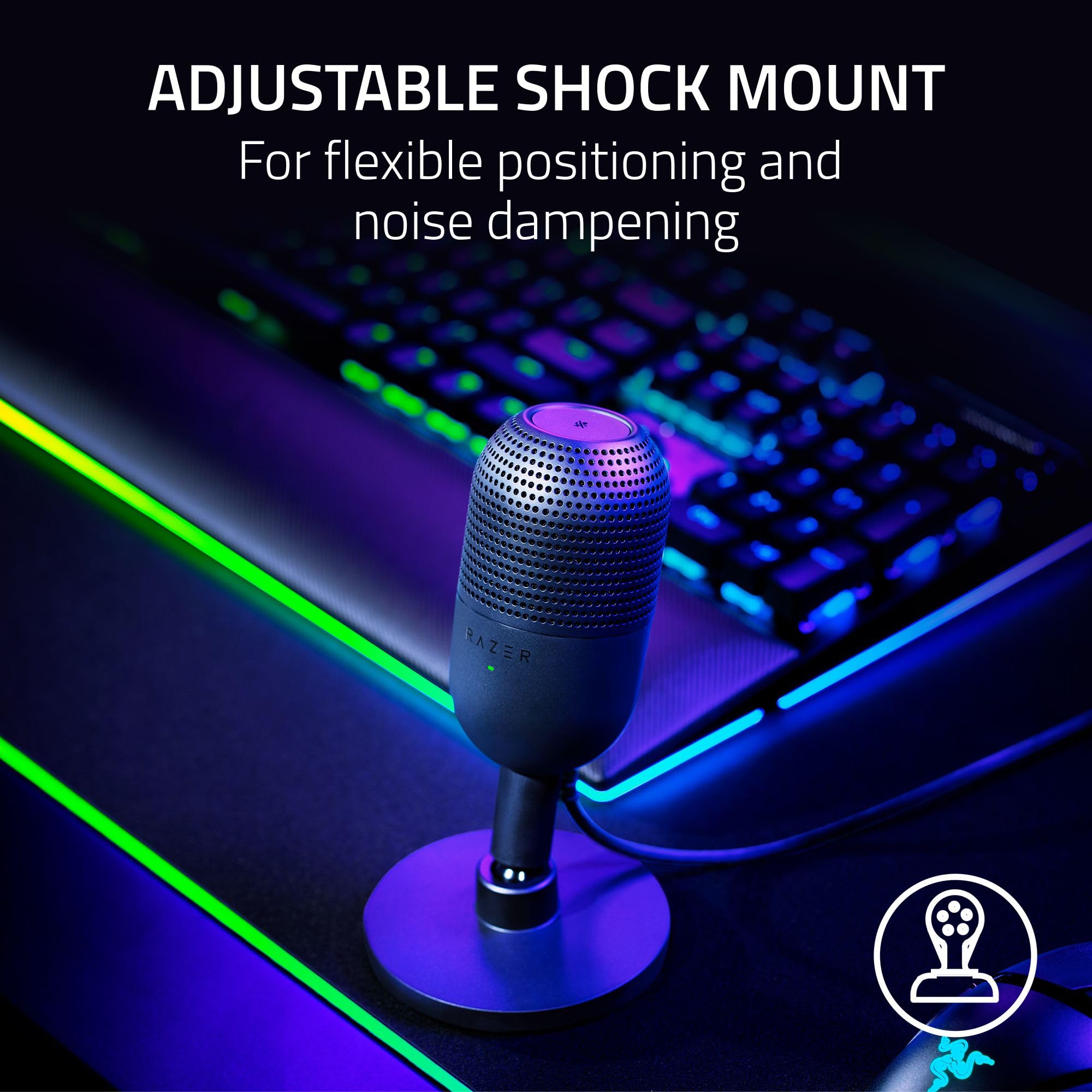 Foto 5 | Micrófono Usb Razer Seiren V3 Mini Micrófono De Condensador Negro - Venta Internacional.