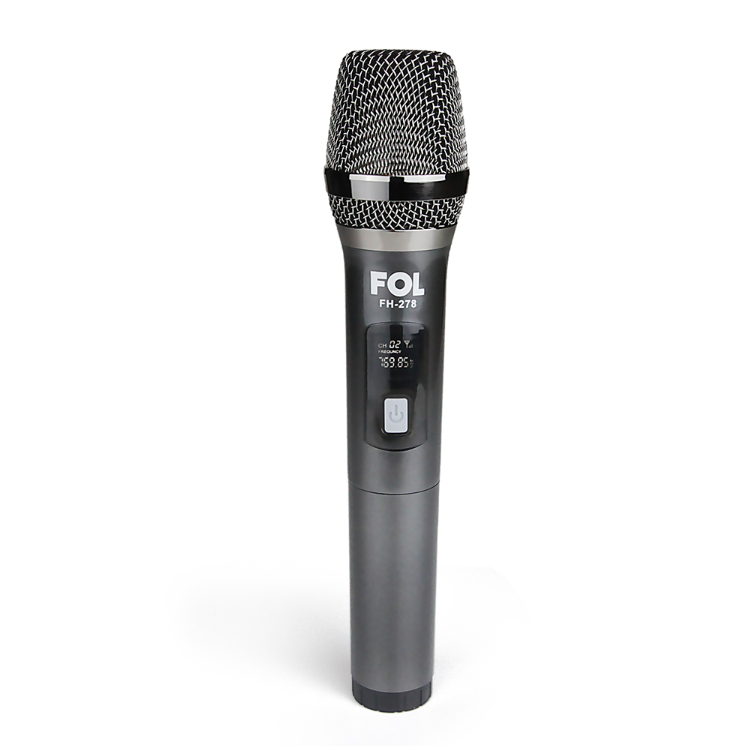 Microfono Profesional Inalambrico Karaoke con Transmisor 6.3 mm