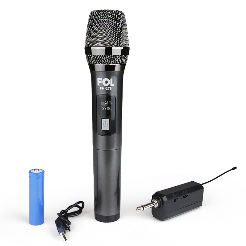 Foto 5 | Microfono Profesional Inalambrico Karaoke con Transmisor 6.3 mm