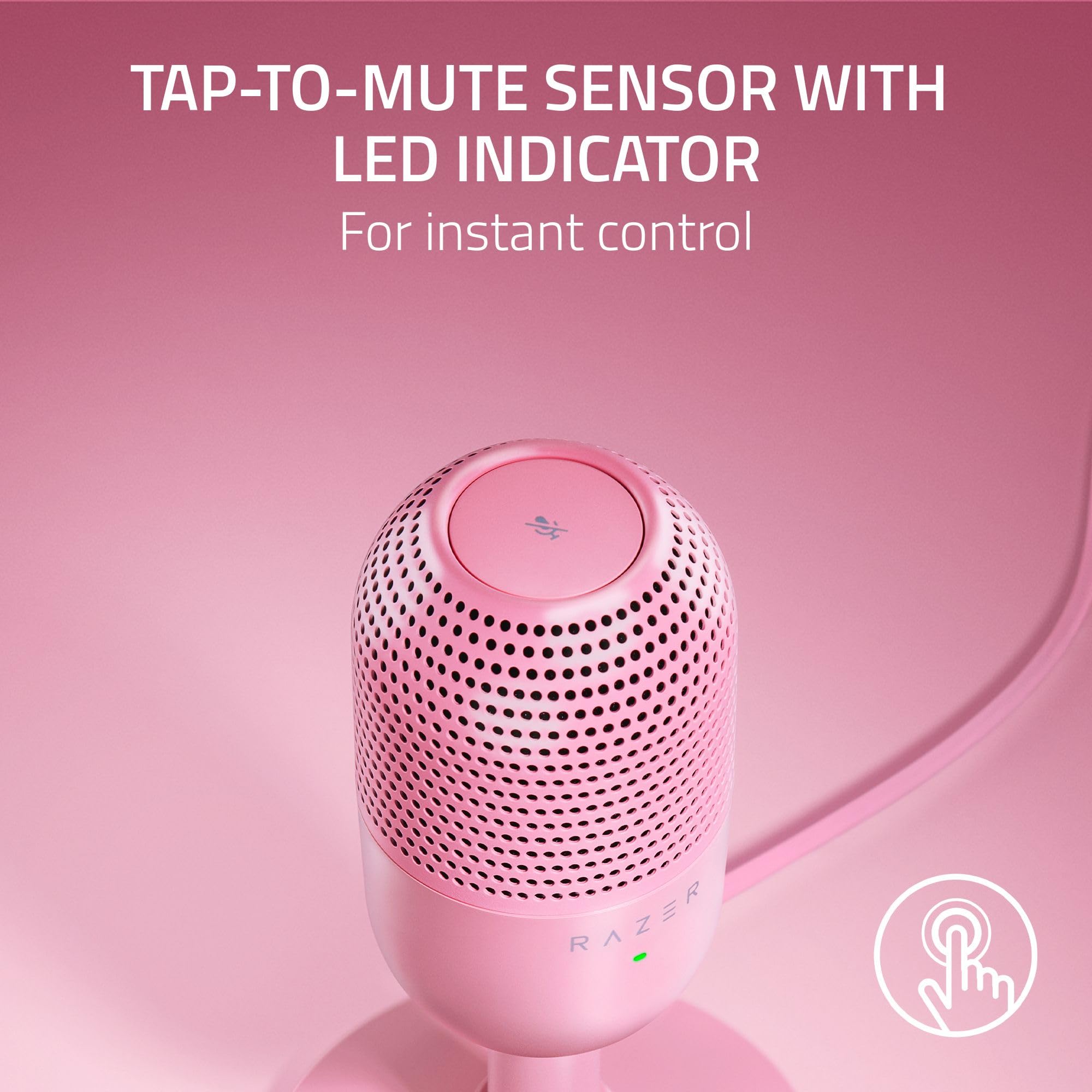 Foto 5 pulgar | Micrófono Razer Seiren V3 Mini Usb Condensador Supercardioide - Venta Internacional.