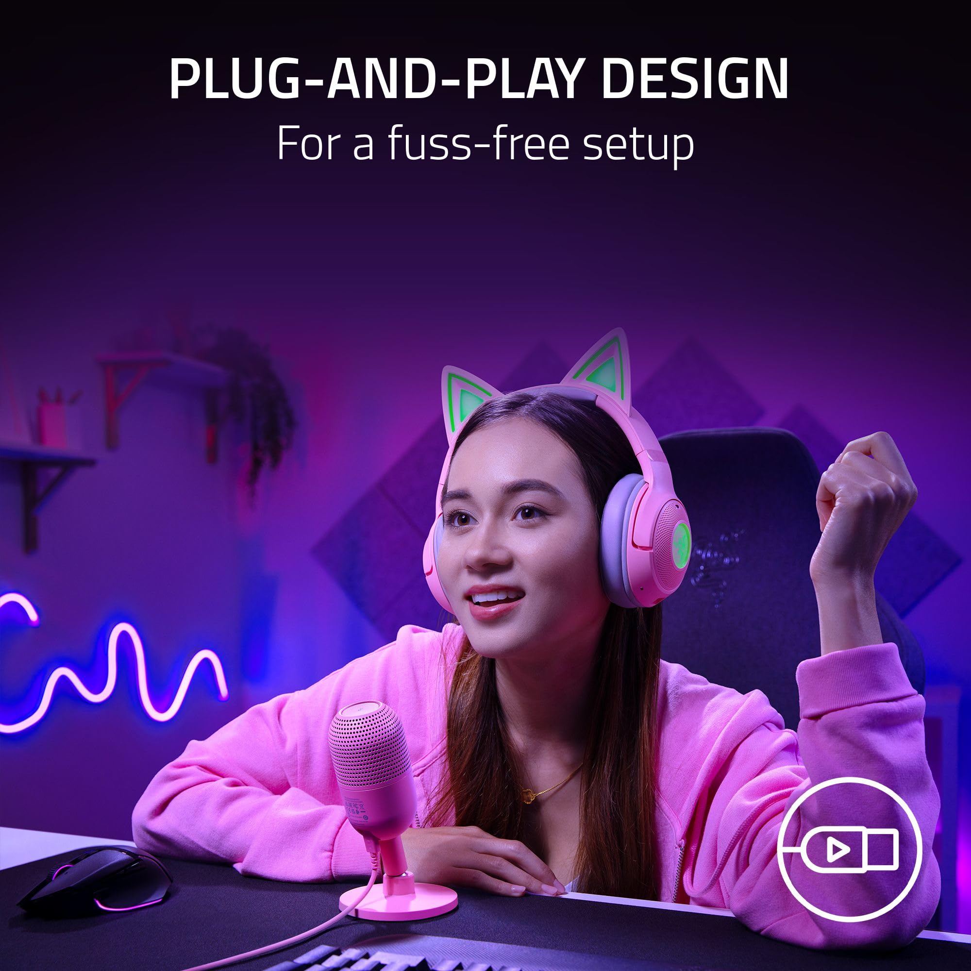 Foto 7 pulgar | Micrófono Razer Seiren V3 Mini Usb Condensador Supercardioide - Venta Internacional.