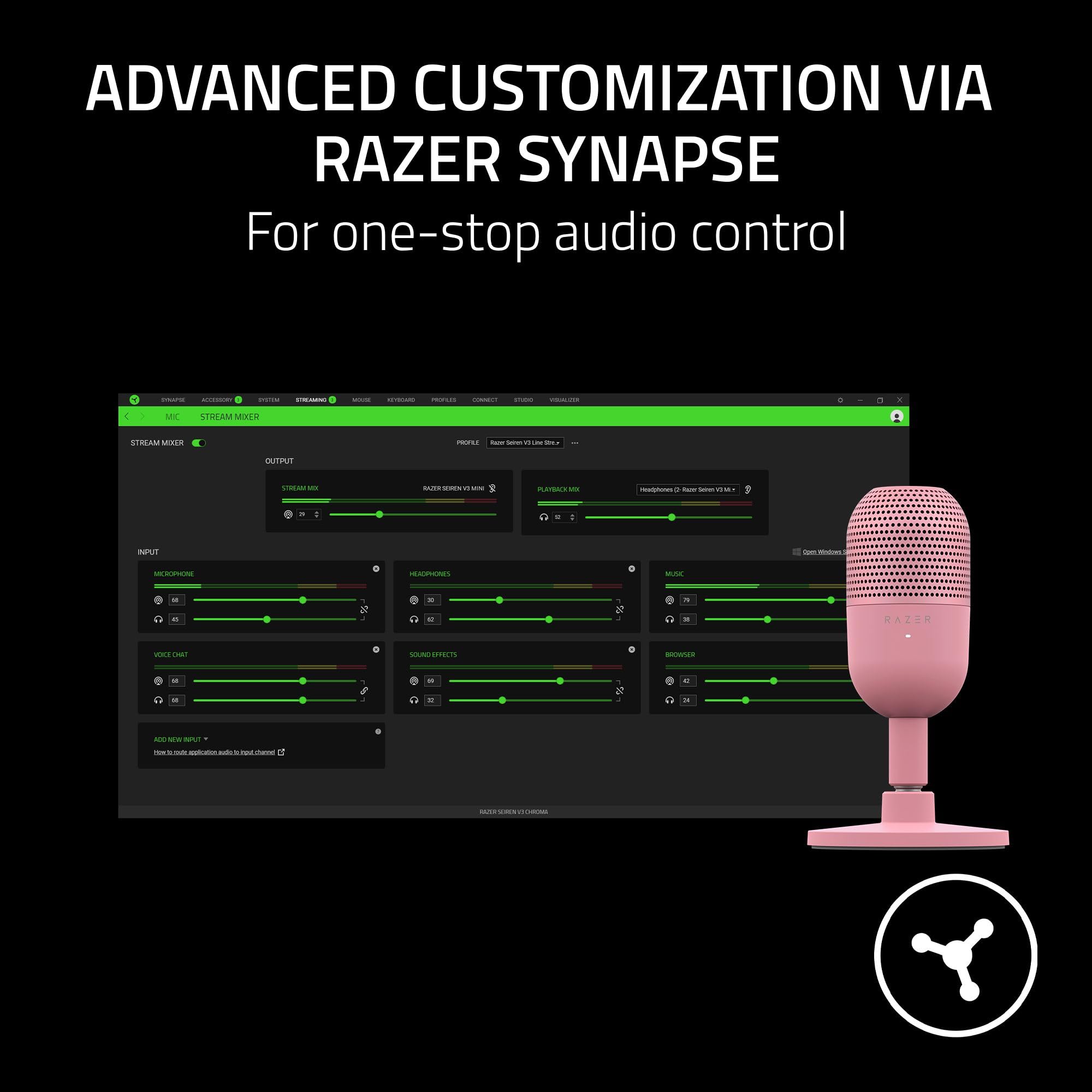 Foto 8 pulgar | Micrófono Razer Seiren V3 Mini Usb Condensador Supercardioide - Venta Internacional.