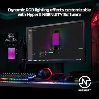 Foto 6 | Micrófono Hyperx Quadcast S Usb Condensador Rgb Para Pc/ps5/mac - Venta Internacional.