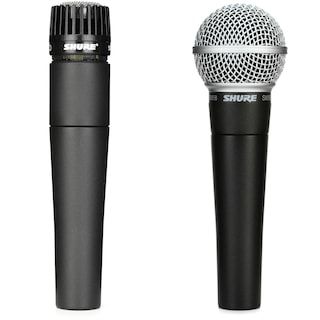 Foto 1 | Set De Micrófonos Shure Sm57 Y Sm58 Professional Dynamic - Venta Internacional.