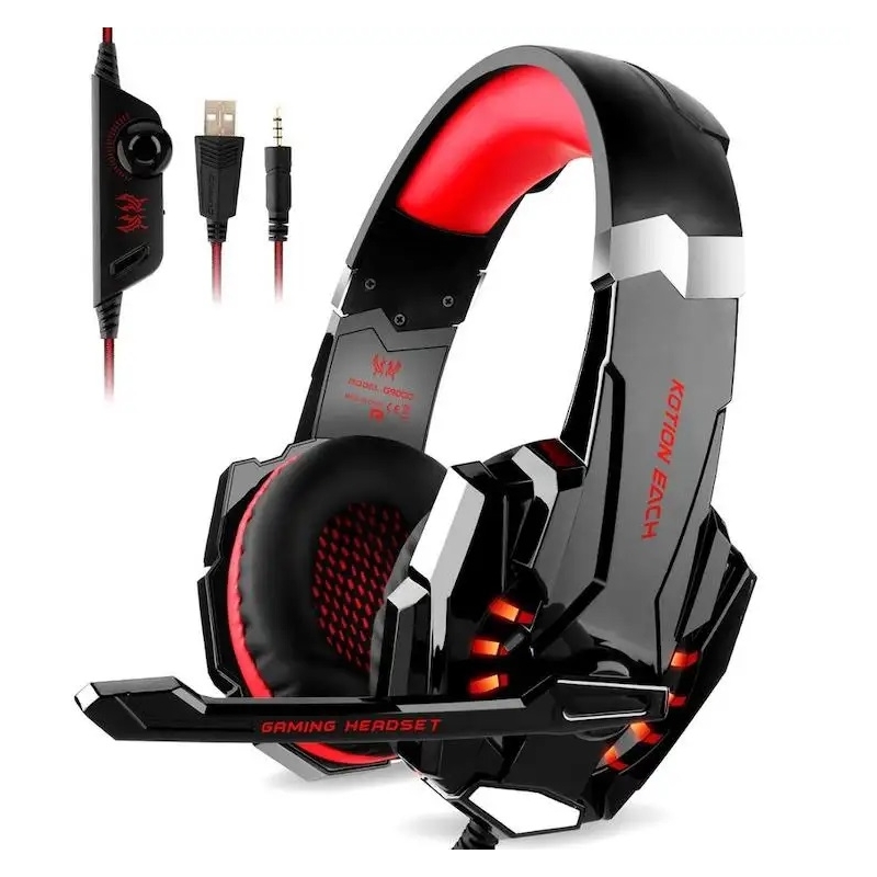 Foto 4 pulgar | Auriculares Gamer Kotion Each Pro G9000 Con Micrófono Y Ruido - Venta Internacional.