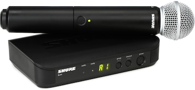 Foto 1 | Sistema De Micrófono Inalámbrico Shure Blx24/sm58 Con Batería De 14 Horas - Venta Internacional.